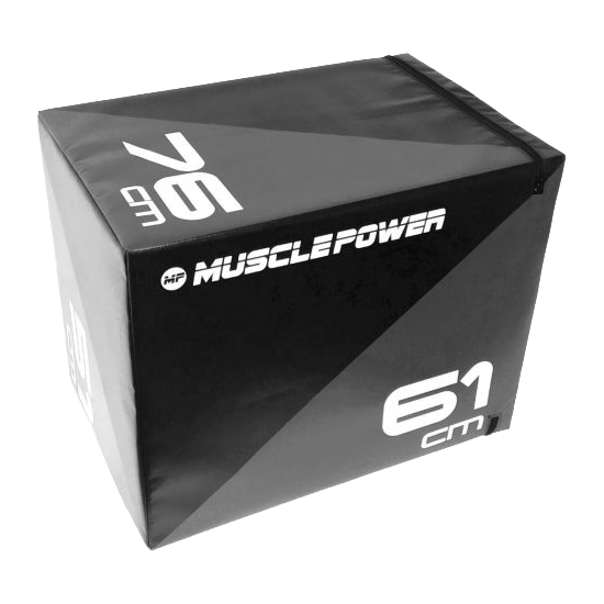 Muscle Power Soft Plyo Box Black Top Merken Winkel
